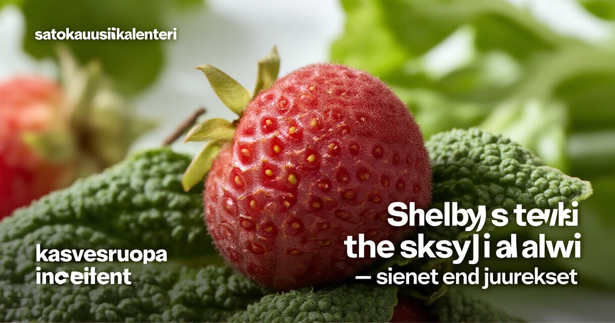 Syksy ja talvi – sienet ja juurekset